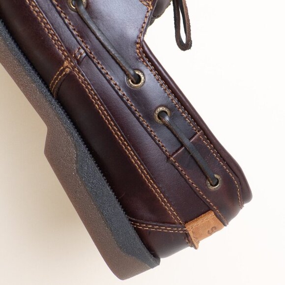 Sperry Top-Sider Mako 2 Eye Moc Amaretto Brown Boat Shoe Mens 10.5 - Picture 12 of 16